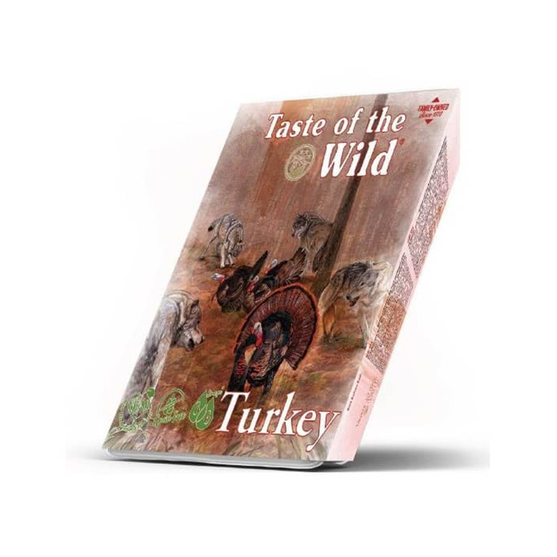 TASTE OF THE WILD ALIMENTO HÚMEDO PERRO TURKEY 390G