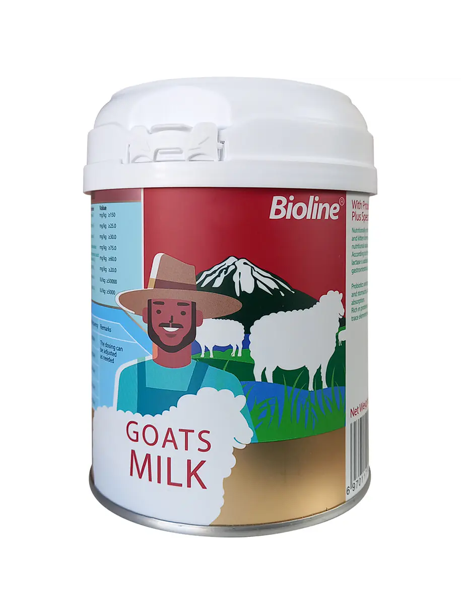 LECHE DE CABRA BIOLINE PERROS Y GATOS 200G