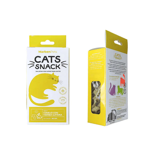 SNACK CONEJO CON CATNIP PARA GATOS MARBEN PETS