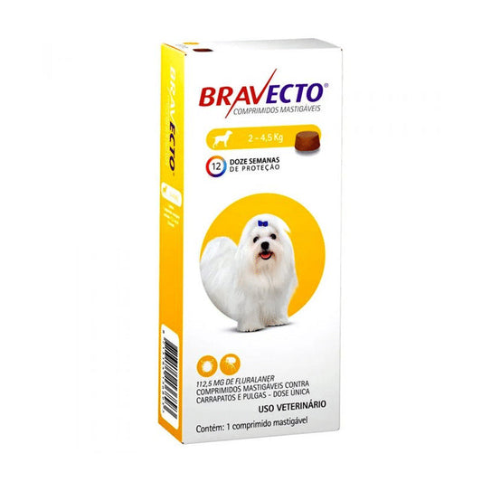 BRAVECTO PERRO 2 A 4,5 KG