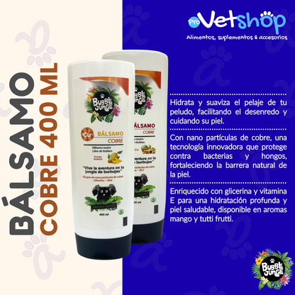 BUBBLE JUNGLE BALSAMO PARA MASCOTAS