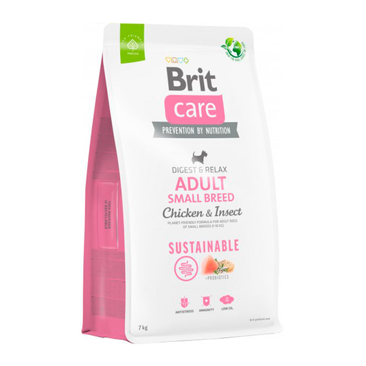 BRIT CARE DOG CHICKEN & INSECT ADULT SMALL BREED