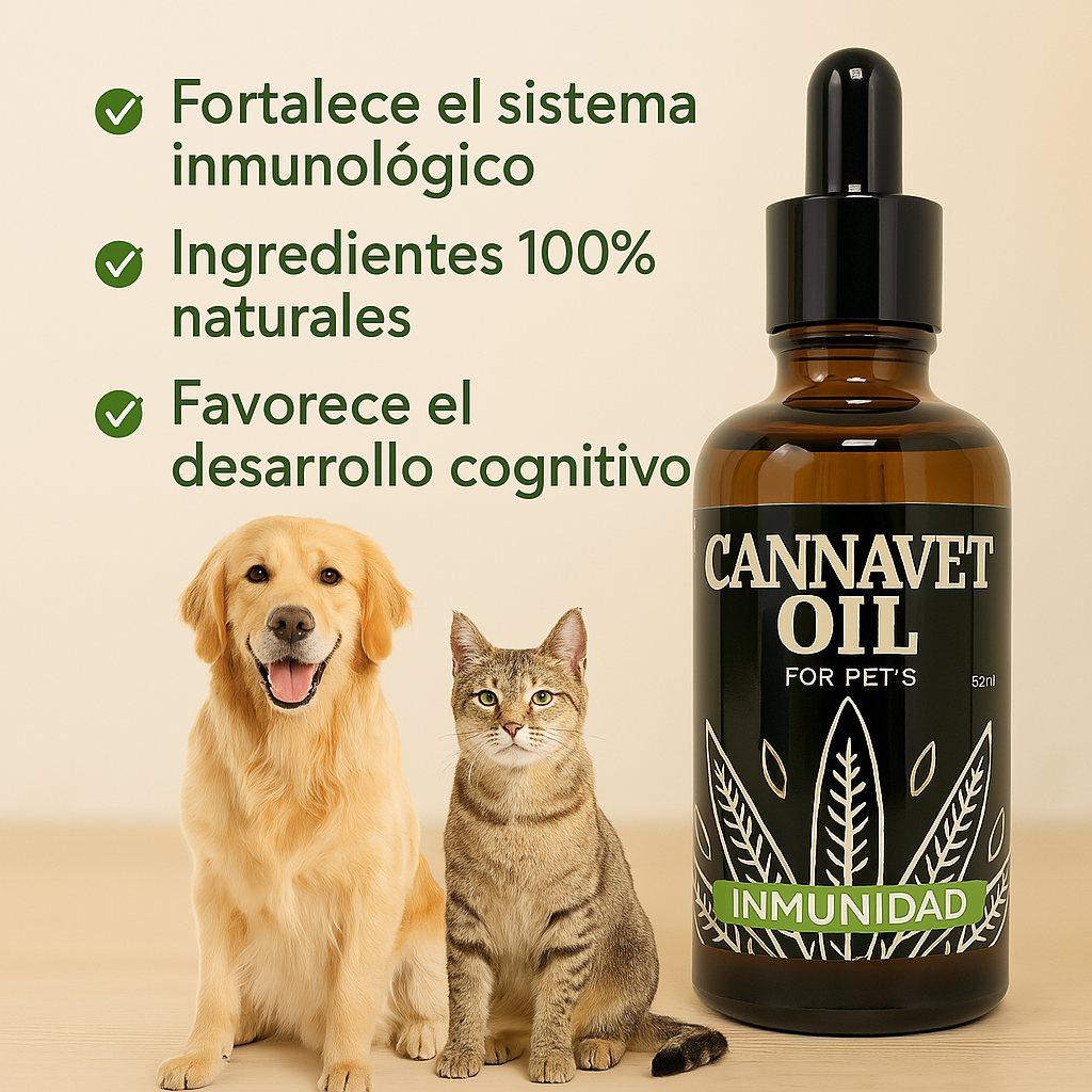 CANNAVET OIL INMUNIDAD