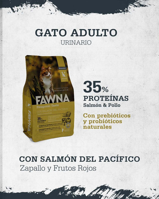 Fawna Urinary Cat: soporte urinario con salmón y pH controlado