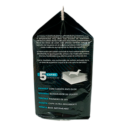Sabanillas Perro Baby Pets Carbón Activo 60x60