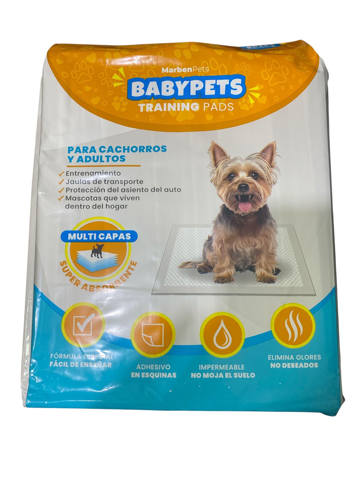 SABANILLAS ADHESIVAS BABY PETS 60X60
