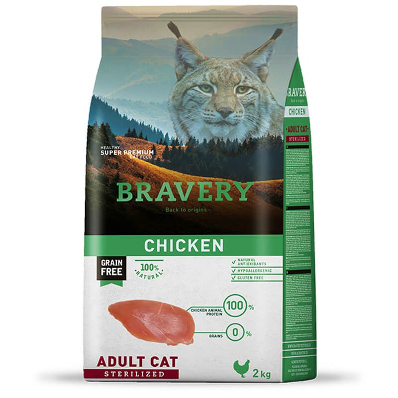 BRAVERY CHICKEN ADULT CAT STERILIZED