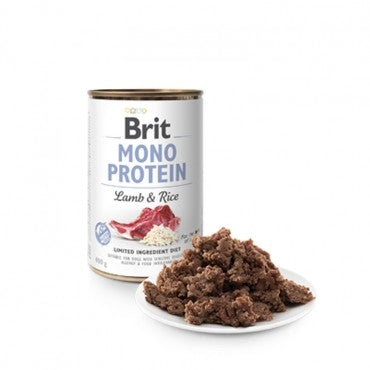 Vista frontal del producto hipoalergénico Brit para perros