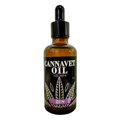 Aceite calmante 100% natural para mascotas