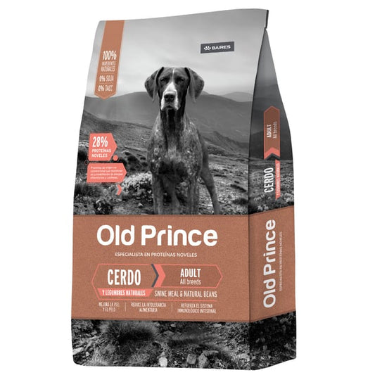 OLD PRINCE PERRO ADULTO CERDO Y LEGUMBRES