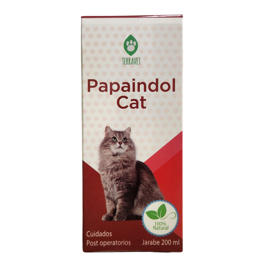 Papaindol Cat Jarabe - Reduce inflamaciones y previene queloides